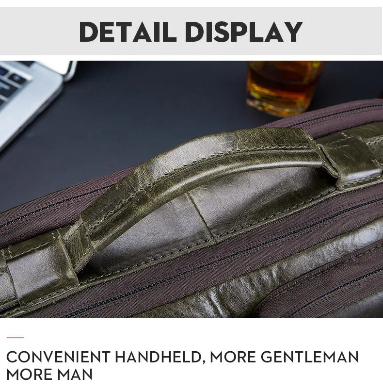 Bullcaptain Maletín Heritage Leather
