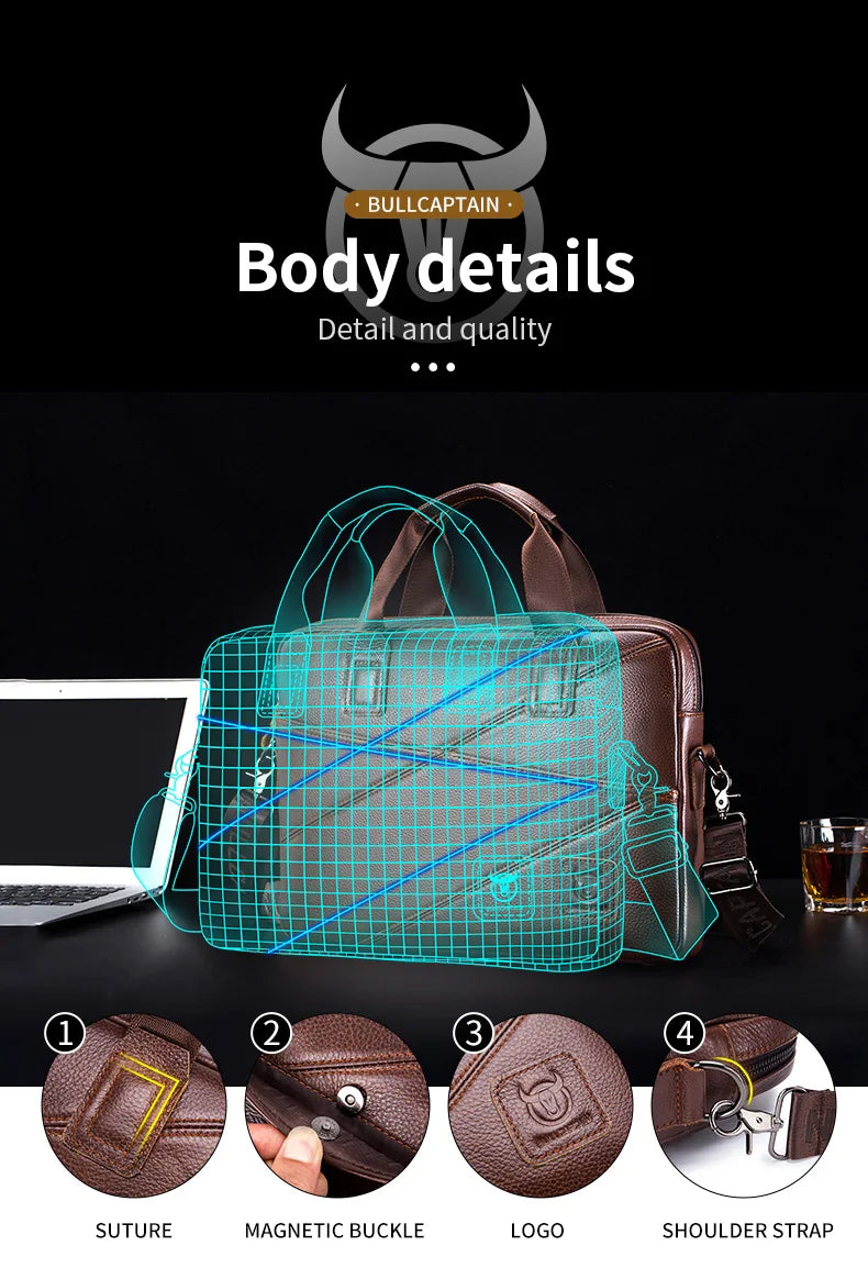 Bullcaptain Maletín Grand Ledger