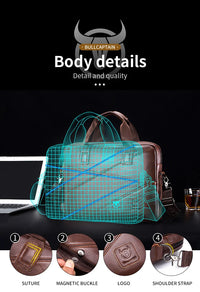 Bullcaptain Maletín Grand Ledger