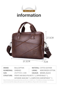 Bullcaptain Maletín Grand Ledger