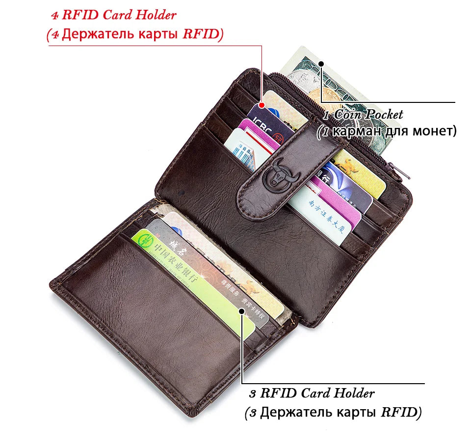 Bullcaptain Billetera Card Guard