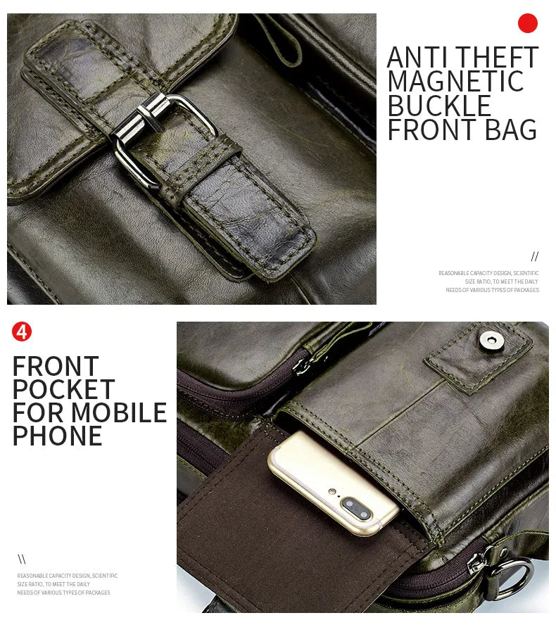 Bullcaptain Maletín Heritage Leather