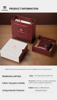 Bullcaptain Billetera Iron Lock