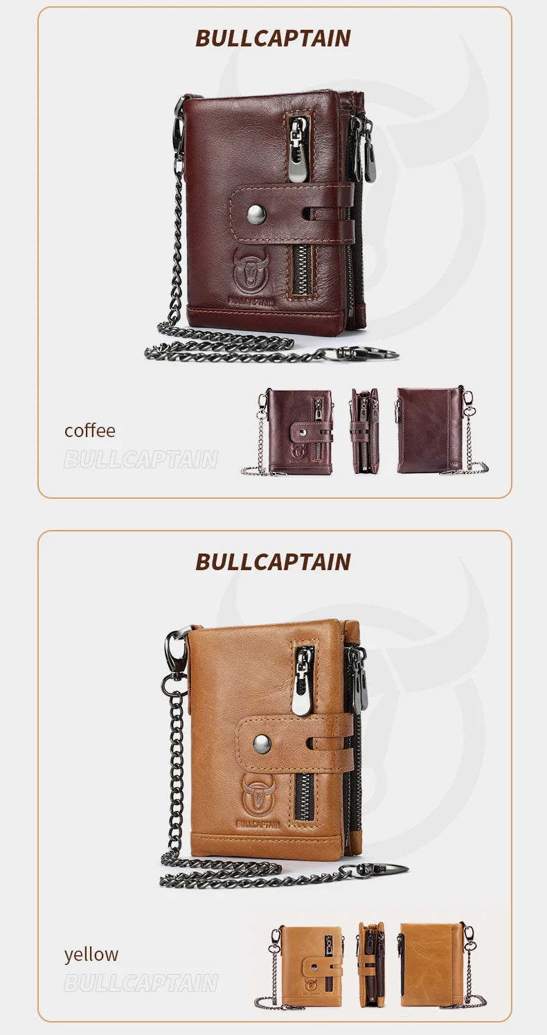 Bullcaptain Billetera Iron Lock
