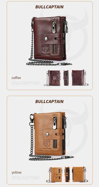 Bullcaptain Billetera Iron Lock