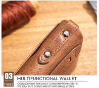 Bullcaptain Billetera Retro Zip