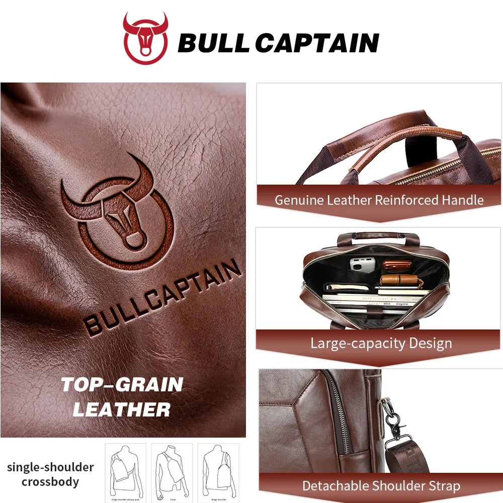 Bullcaptain Maletín Ejecutivo Regent