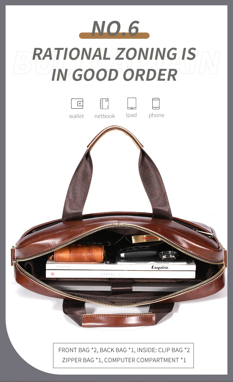 Bullcaptain Maletín Urban Brief