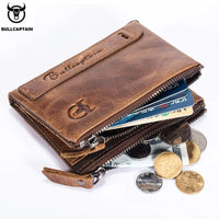 Bullcaptain Billetera Retro Zip