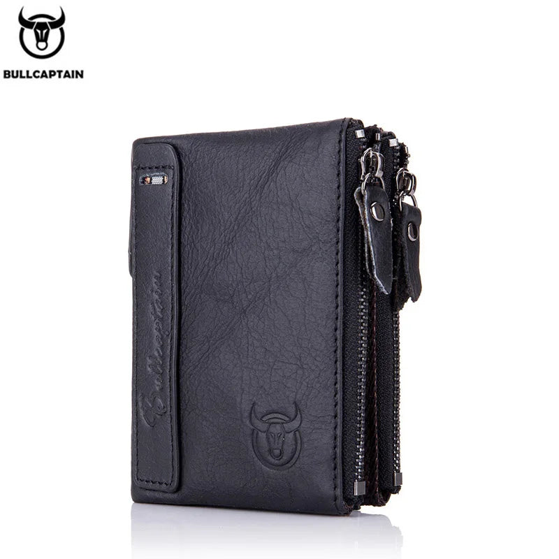 Bullcaptain Billetera Retro Zip