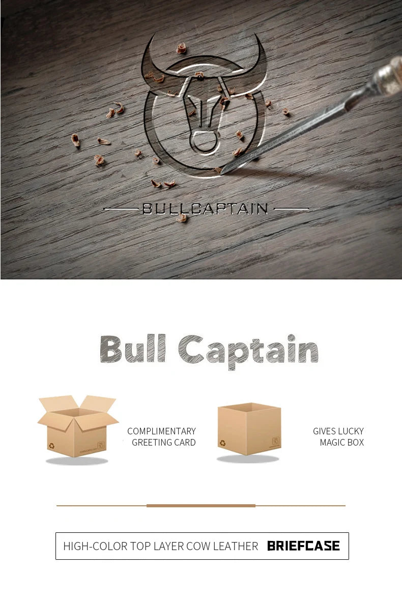 Bullcaptain Maletín Urban Brief