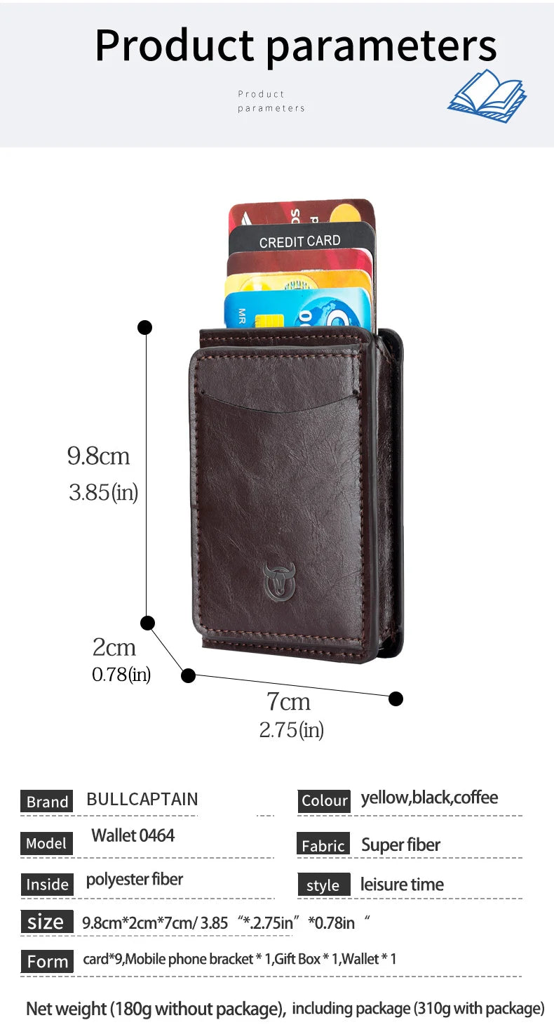 Bullcaptain Billtera Urban Card