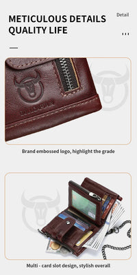 Bullcaptain Billetera Iron Lock