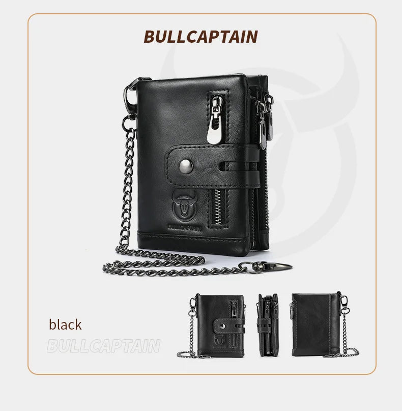 Bullcaptain Billetera Iron Lock