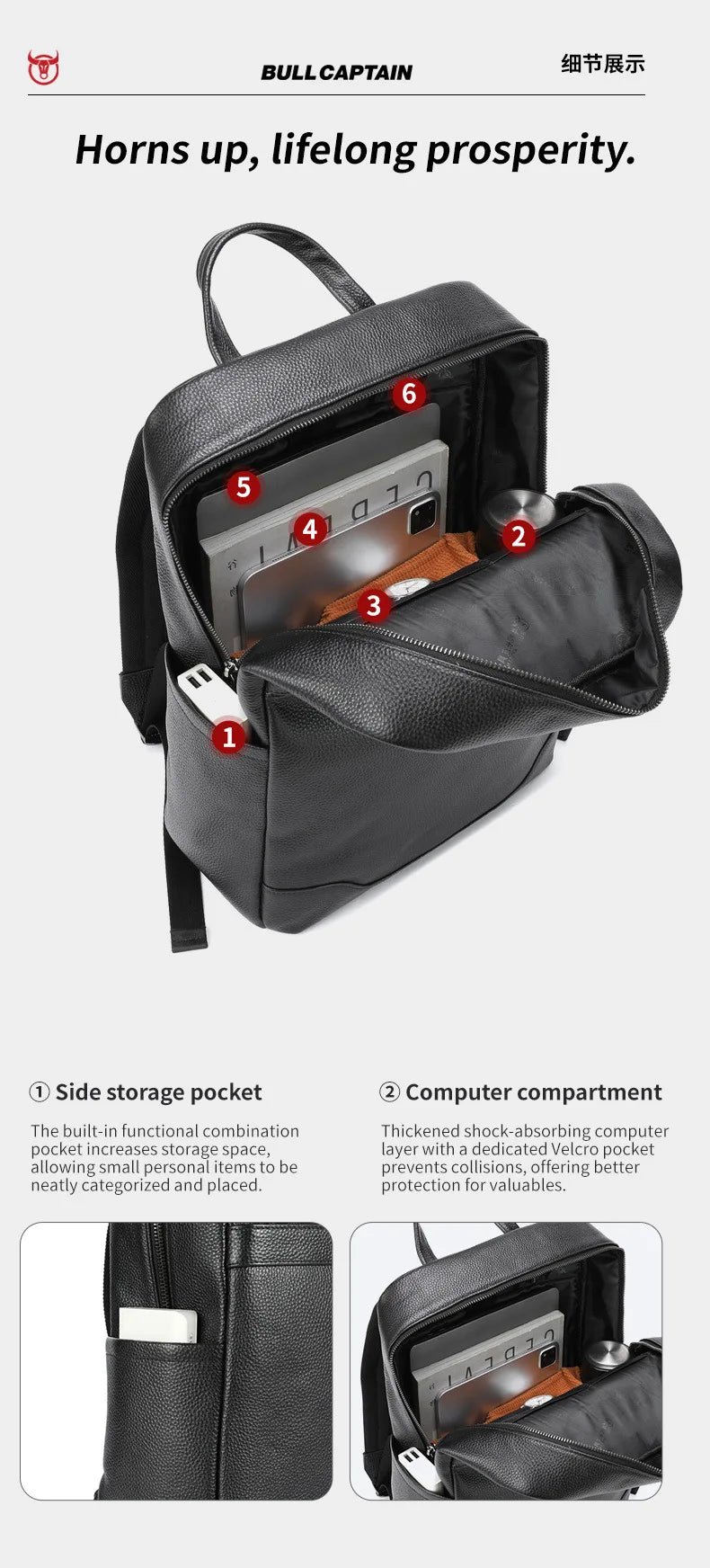 Bullcaptain Mochila Metropolitan