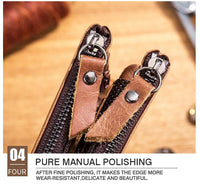 Bullcaptain Billetera Retro Zip