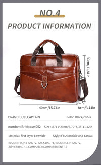 Bullcaptain Maletín Urban Brief