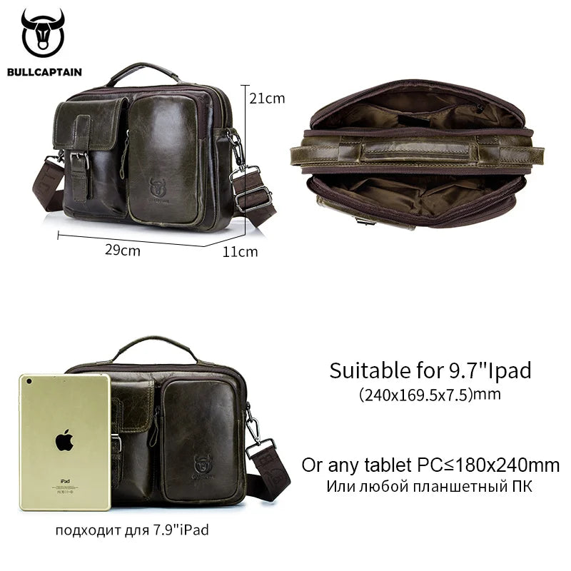 Bullcaptain Maletín Heritage Leather