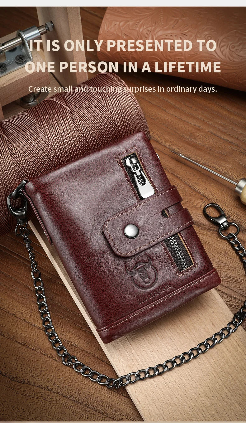 Bullcaptain Billetera Iron Lock