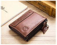 Bullcaptain Billetera Retro Zip