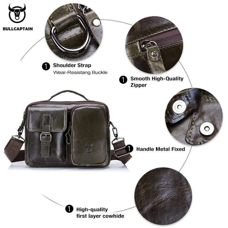 Bullcaptain Maletín Heritage Leather
